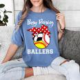 Busy Raising Ballers Baseball Softball Soccer Mom Premium Tri-Blend Women's Comfort Colors T-Shirt Chalky Mint