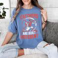 Catchers Are Built Different Baseball Catcher Women's Comfort Colors T-Shirt Chalky Mint Catchers Are Built Different Baseball Catcher Women's Comfort Colors T-Shirt Chalky Mint