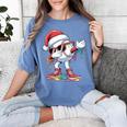 Christmas Baseball Ice Cream Dripping Santa Baseball Drip Women's Comfort Colors T-Shirt Chalky Mint Christmas Baseball Ice Cream Dripping Santa Baseball Drip Women's Comfort Colors T-Shirt Chalky Mint