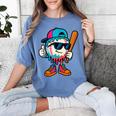 Cool Baseball Drip For Boys Ice Cream Drip Baseball Kids Women's Comfort Colors T-Shirt Chalky Mint Cool Baseball Drip For Boys Ice Cream Drip Baseball Kids Women's Comfort Colors T-Shirt Chalky Mint