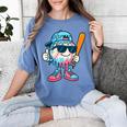 Cool Ice Cream Drip Baseball Drip For Boys Sports Kids Women's Comfort Colors T-Shirt Chalky Mint Cool Ice Cream Drip Baseball Drip For Boys Sports Kids Women's Comfort Colors T-Shirt Chalky Mint