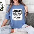 Custom Baseball Mom Number 14 Heart For Mom Women's Comfort Colors T-Shirt Chalky Mint