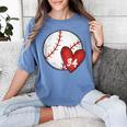 Custom Baseball Mom Number 34 Heart For Mom Mommy Women's Comfort Colors T-Shirt Chalky Mint Custom Baseball Mom Number 34 Heart For Mom Mommy Women's Comfort Colors T-Shirt Chalky Mint