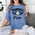 Custom Baseball Mom Number 65 Heart For Mom Women's Comfort Colors T-Shirt Chalky Mint Custom Baseball Mom Number 65 Heart For Mom Women's Comfort Colors T-Shirt Chalky Mint