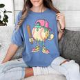 Cute Baseball Ice Cream Drip For Girls & Boys 2 Sides Women's Comfort Colors T-Shirt Chalky Mint Cute Baseball Ice Cream Drip For Girls & Boys 2 Sides Women's Comfort Colors T-Shirt Chalky Mint