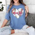Cute Baseball Mom Heart Mother's Day Sport Mama Mom Life Women's Comfort Colors T-Shirt Chalky Mint Cute Baseball Mom Heart Mother's Day Sport Mama Mom Life Women's Comfort Colors T-Shirt Chalky Mint
