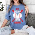 Cute Baseball Mom Out Of Your League Mommy Sports Players Women's Comfort Colors T-Shirt Chalky Mint