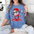 Dabbing Baseball Drip Ice Cream Youth Boy Valentines Day Women's Comfort Colors T-Shirt Chalky Mint
