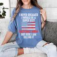 I Never Dreamed I Would Be a Super Sexy Baseball Mom Sport Women's Comfort Colors T-Shirt Chalky Mint I Never Dreamed I Would Be a Super Sexy Baseball Mom Sport Women's Comfort Colors T-Shirt Chalky Mint
