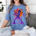 Drip Skeleton Batting Baseball Halloween Women's Comfort Colors T-Shirt Chalky Mint