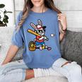 Easter Bunny Baseball Player Batter Rabbit Boys Kids Men Women's Comfort Colors T-Shirt Chalky Mint Easter Bunny Baseball Player Batter Rabbit Boys Kids Men Women's Comfort Colors T-Shirt Chalky Mint