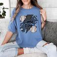 Game Day Baseball Retro Checkered Baseball Women's Comfort Colors T-Shirt Chalky Mint Game Day Baseball Retro Checkered Baseball Women's Comfort Colors T-Shirt Chalky Mint