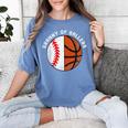 Granny Of Ballers Baseball Basketball Grandma Granny Women's Comfort Colors T-Shirt Chalky Mint Granny Of Ballers Baseball Basketball Grandma Granny Women's Comfort Colors T-Shirt Chalky Mint