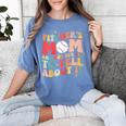 Groovy Ptchers Baseball Mom And Not Afraid To Yell About It Women's Comfort Colors T-Shirt Chalky Mint Groovy Ptchers Baseball Mom And Not Afraid To Yell About It Women's Comfort Colors T-Shirt Chalky Mint