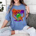 Halloween Baseball Ice Cream Drip Boys Girls Youth Women's Comfort Colors T-Shirt Chalky Mint Halloween Baseball Ice Cream Drip Boys Girls Youth Women's Comfort Colors T-Shirt Chalky Mint