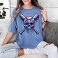 Halloween Baseball Skull Drip Baseball Lifestyle Boy Men Women's Comfort Colors T-Shirt Chalky Mint Halloween Baseball Skull Drip Baseball Lifestyle Boy Men Women's Comfort Colors T-Shirt Chalky Mint