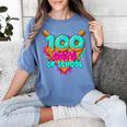 Happy 100 Days Of School Costume Baseball Drip Ice Cream Women's Comfort Colors T-Shirt Chalky Mint Happy 100 Days Of School Costume Baseball Drip Ice Cream Women's Comfort Colors T-Shirt Chalky Mint