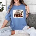 My Heart Is On That Field Baseball Mom Momm Premium Women's Comfort Colors T-Shirt Chalky Mint