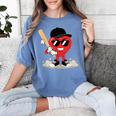 Heart Playing Baseball Valentine Baseball Women's Comfort Colors T-Shirt Chalky Mint Heart Playing Baseball Valentine Baseball Women's Comfort Colors T-Shirt Chalky Mint