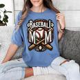Home Run Baseball Mom Women's Comfort Colors T-Shirt Chalky Mint