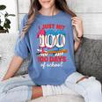 HUGvyn I Just Hit 100 Days Of School Baseball Ice Cream Boys Women's Comfort Colors T-Shirt Chalky Mint HUGvyn I Just Hit 100 Days Of School Baseball Ice Cream Boys Women's Comfort Colors T-Shirt Chalky Mint