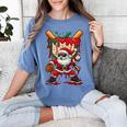 HUGvyn Santa Playing Baseball Ice Cream Drip Christmas Boys Women's Comfort Colors T-Shirt Chalky Mint HUGvyn Santa Playing Baseball Ice Cream Drip Christmas Boys Women's Comfort Colors T-Shirt Chalky Mint