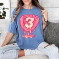 Ice Cream Baseball Glove 3rd Birthday Edition Women's Comfort Colors T-Shirt Chalky Mint Ice Cream Baseball Glove 3rd Birthday Edition Women's Comfort Colors T-Shirt Chalky Mint