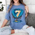 Ice Cream Baseball Glove 7th Birthday Edition Women's Comfort Colors T-Shirt Chalky Mint Ice Cream Baseball Glove 7th Birthday Edition Women's Comfort Colors T-Shirt Chalky Mint