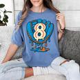 Ice Cream Baseball Glove 8th Birthday Edition Women's Comfort Colors T-Shirt Chalky Mint Ice Cream Baseball Glove 8th Birthday Edition Women's Comfort Colors T-Shirt Chalky Mint