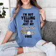 I'm Not Yelling This Is Baseball Mom Baseball Women's Comfort Colors T-Shirt Chalky Mint I'm Not Yelling This Is Baseball Mom Baseball Women's Comfort Colors T-Shirt Chalky Mint
