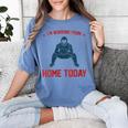 I'm Working From Home Today Baseball Lover Men Women Women's Comfort Colors T-Shirt Chalky Mint