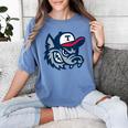 Jarrell Storm Chasers Baseball Big Logo Women's Comfort Colors T-Shirt Chalky Mint Jarrell Storm Chasers Baseball Big Logo Women's Comfort Colors T-Shirt Chalky Mint