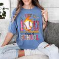 I Just Hit 100 Days Of School Baseball Lovers Fans Boys Kids Women's Comfort Colors T-Shirt Chalky Mint