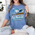 Kid 100 Days Of School Drip Baseball Ice Cream 100th Day Boy Women's Comfort Colors T-Shirt Chalky Mint