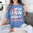 Kids 100 Days Of School Boys 100th Day Baseball Drip Toddler Women's Comfort Colors T-Shirt Chalky Mint