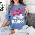 Kids Stealing Hearts Cute Baseball Boys Women's Comfort Colors T-Shirt Chalky Mint