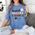 Leopard Baseball Mom Mama Mommy Sport Women's Comfort Colors T-Shirt Chalky Mint Leopard Baseball Mom Mama Mommy Sport Women's Comfort Colors T-Shirt Chalky Mint