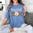 Leopard Baseball Mom Matching Baseball Mama Family Matching Premium Women's Comfort Colors T-Shirt Chalky Mint Leopard Baseball Mom Matching Baseball Mama Family Matching Premium Women's Comfort Colors T-Shirt Chalky Mint