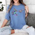 Leopard Baseball Player Ice Cream Drip For Boys Kids Women's Comfort Colors T-Shirt Chalky Mint Leopard Baseball Player Ice Cream Drip For Boys Kids Women's Comfort Colors T-Shirt Chalky Mint