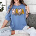 Leopard Baseball Softball Mama Bow Softball Baseball Mom Women's Comfort Colors T-Shirt Chalky Mint Leopard Baseball Softball Mama Bow Softball Baseball Mom Women's Comfort Colors T-Shirt Chalky Mint