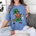Leprechaun Baseball St Patricks Day Saint Pattys Men Boys Women's Comfort Colors T-Shirt Chalky Mint