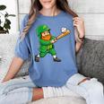 Leprechaun Playing Baseball St Patricks Day Men Boys Kids Women's Comfort Colors T-Shirt Chalky Mint Leprechaun Playing Baseball St Patricks Day Men Boys Kids Women's Comfort Colors T-Shirt Chalky Mint