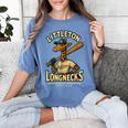 Littleton Longnecks Retro Minor League Baseball Women's Comfort Colors T-Shirt Chalky Mint Littleton Longnecks Retro Minor League Baseball Women's Comfort Colors T-Shirt Chalky Mint