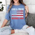 Loud & Proud Baseball Mom Sport Women's Comfort Colors T-Shirt Chalky Mint