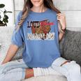 Loud Proud Mawmaw Baseball Mom Mama Women's Comfort Colors T-Shirt Chalky Mint
