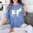 Lovers Baseball Goat 17 Apparel Men Women Kids Women's Comfort Colors T-Shirt Chalky Mint