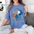 Lucy Van Pelt Baseball Catch Women's Comfort Colors T-Shirt Chalky Mint