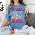 Mama Mommy Mom Bruh Baseball Mom Life Women's Comfort Colors T-Shirt Chalky Mint Mama Mommy Mom Bruh Baseball Mom Life Women's Comfort Colors T-Shirt Chalky Mint
