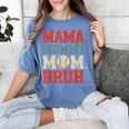 Mama Mommy Mom Bruh Baseball For Women Grandma Mother's Day Women's Comfort Colors T-Shirt Chalky Mint Mama Mommy Mom Bruh Baseball For Women Grandma Mother's Day Women's Comfort Colors T-Shirt Chalky Mint