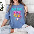 Mason 67 Ice Cream Drip Baseball Ice Cream Drip Women's Comfort Colors T-Shirt Chalky Mint Mason 67 Ice Cream Drip Baseball Ice Cream Drip Women's Comfort Colors T-Shirt Chalky Mint